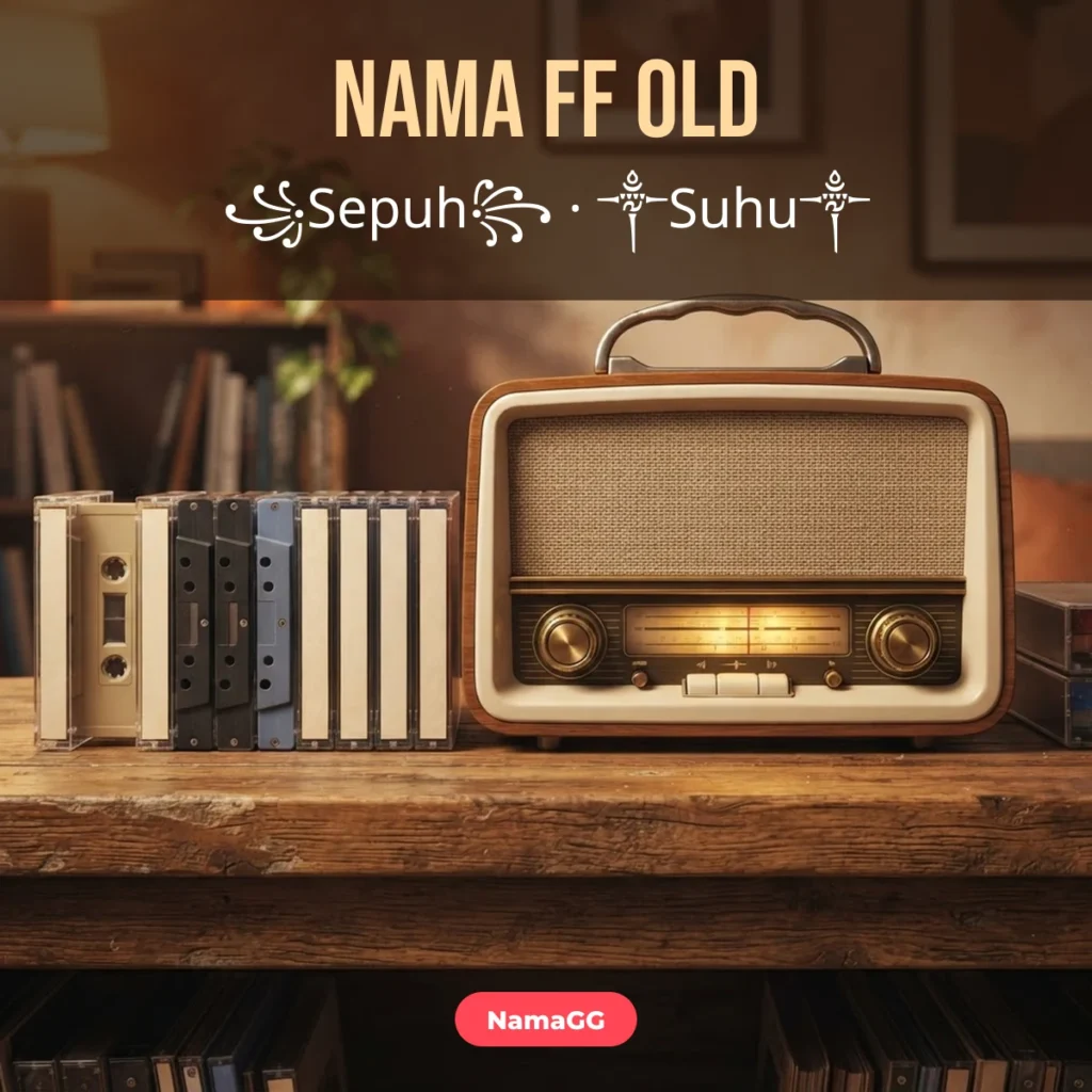 Nama FF keren old dan jadul NamaGG