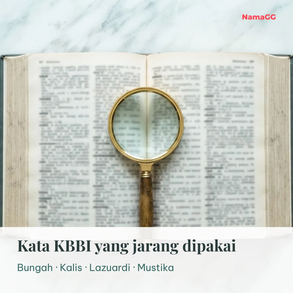 Nama FF unik yang belum dipakai dari kata langka