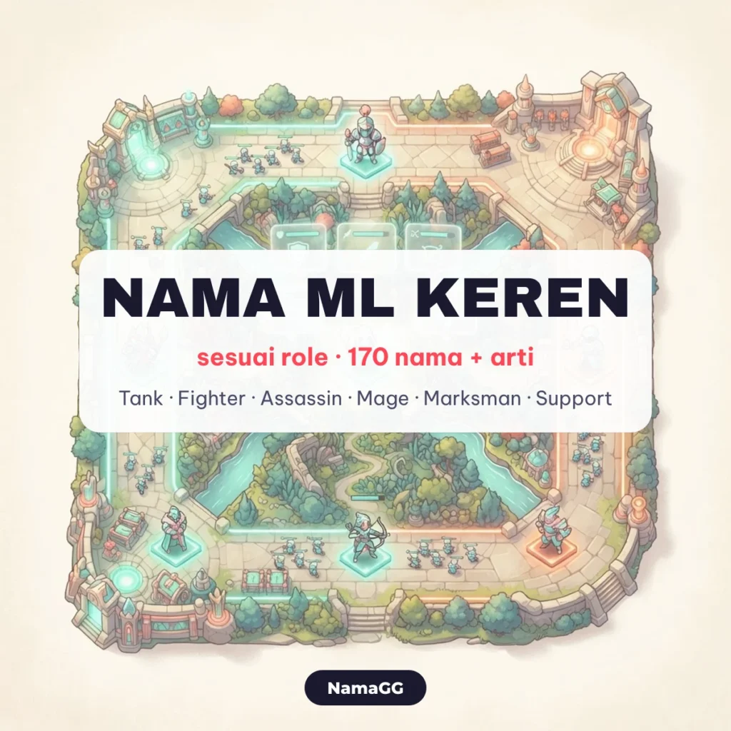 Nama ML keren sesuai role NamaGG