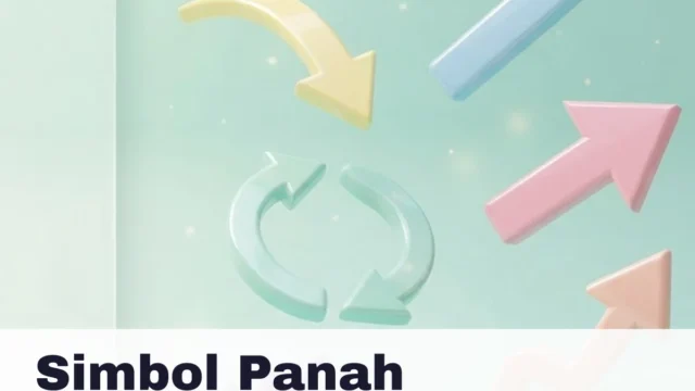 Simbol panah siap salin per arah NamaGG